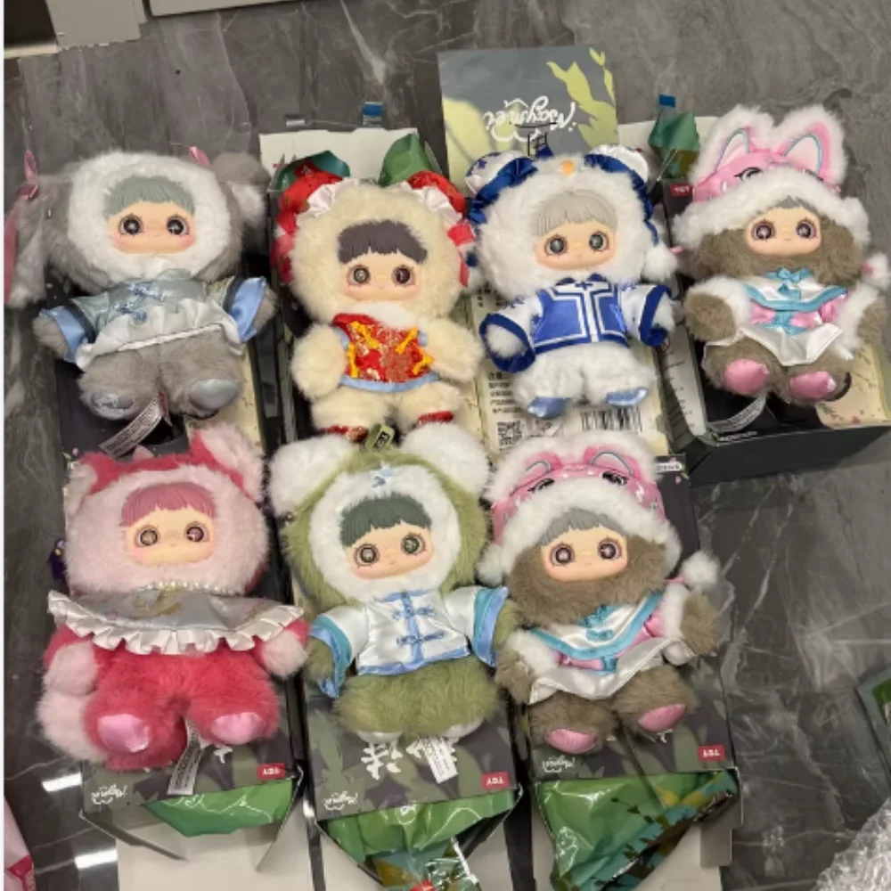 정통 MayMei 3 세대 봄 시 블라인드 박스 인형 플러시 장난감 여성을위한 생일 선물 귀여운 교수형 장식 가방 장식