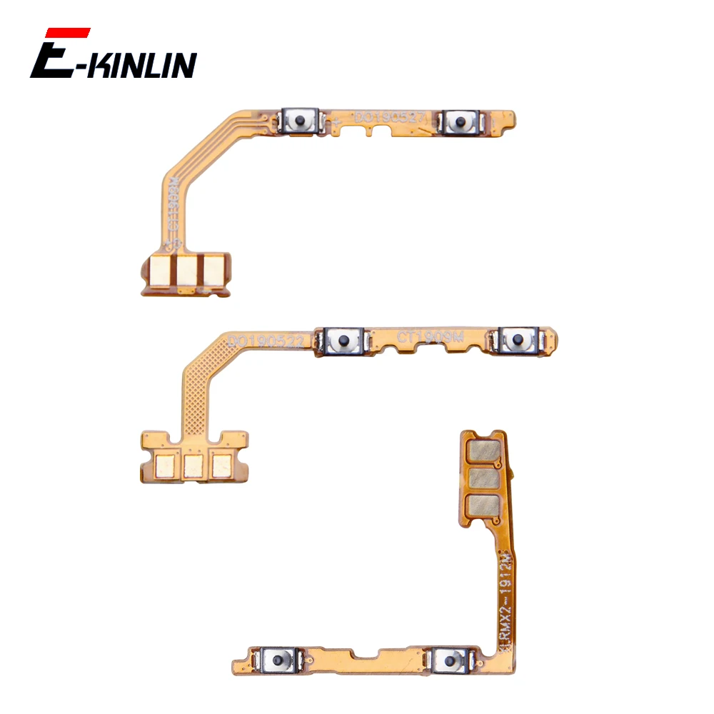 Switch Power ON OFF Key Mute Silent Volume Button Ribbon Flex Cable For OPPO Realme X2 X Lite 3 2 1 Pro Replacement Parts