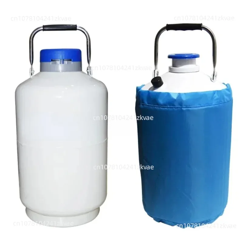 10/20L Liquid Nitrogen Container Cryogenic Tank Container with Liquid Nitrogen (the Liquid is not included)