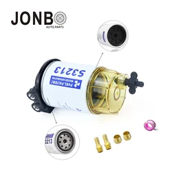 JONBO S3213 New Fuel Filter Water Separator Assembly Outboard For Mercury Quicksilver OMC Marine Engine Boat 10 Micron Kit