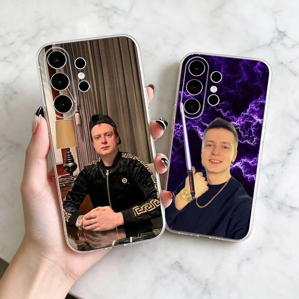 Trash S-Streamer Mellstroy-S  Phone Case Transparent Silicone Soft For Samsung S25,S24,S21,S22,S23,S30,Ultra,S20,Plus,Fe Gift