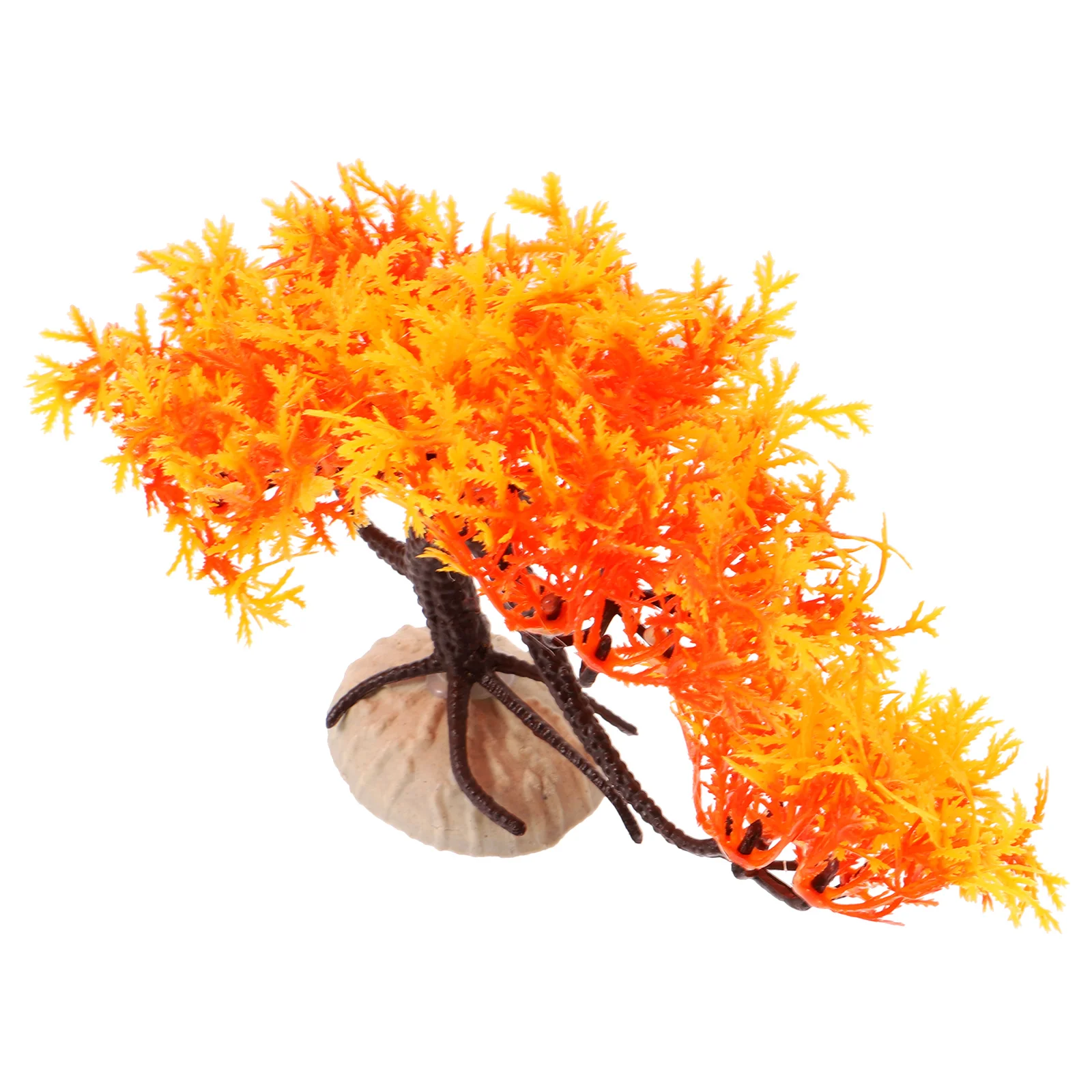 

Realistic Simulation Pine Tree Artificial Aquarium Plant Thickened Base Fish Tank Decor For Large Tall Aquariums Plastic Water