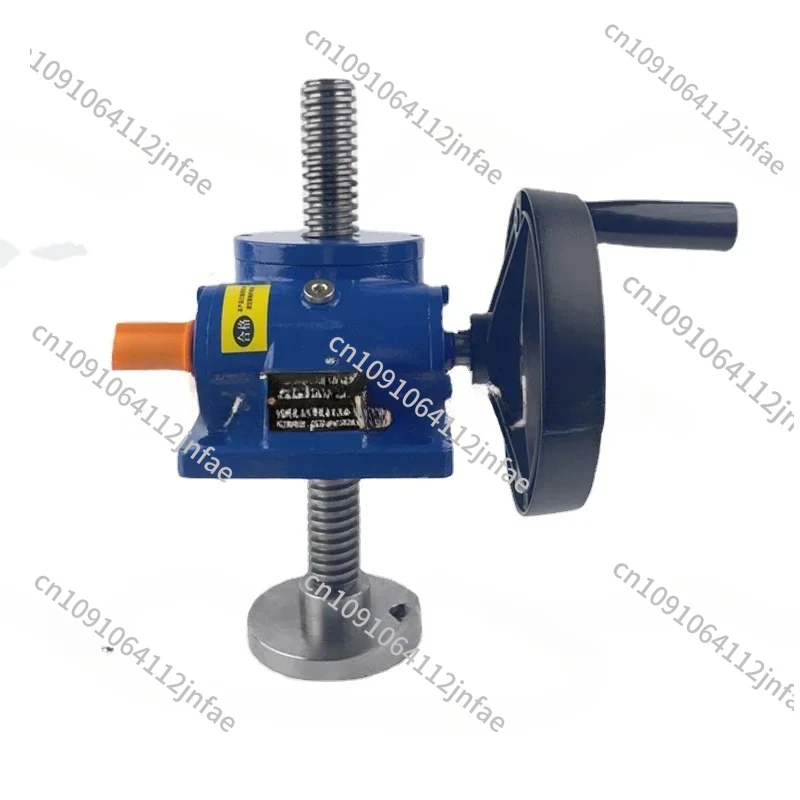 Leading Screw Lift  Handwheel  Collar Cegar Swl1T/2.5T Hand-Cranking Worm Lifting PlatformSWL Lift Reducer