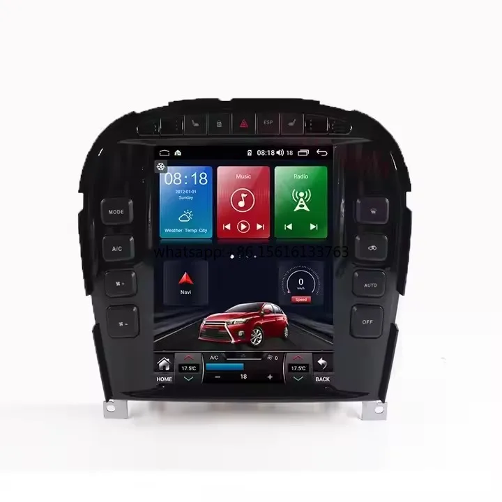 

Android12 Car Video Radio for Jaguar S-TYPE S TYPE 2004 Style Dvd Player Multimedia Stereo GPS Navigation 10.4" Wifi DSP