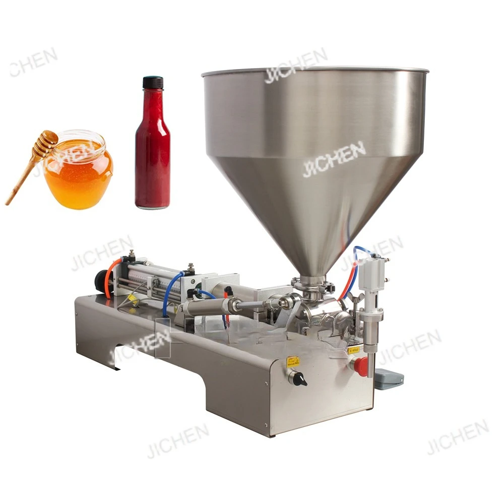 

Полуавтоматическая машина для наполнения поршня бутылок с высокой вязкостью для йогурта