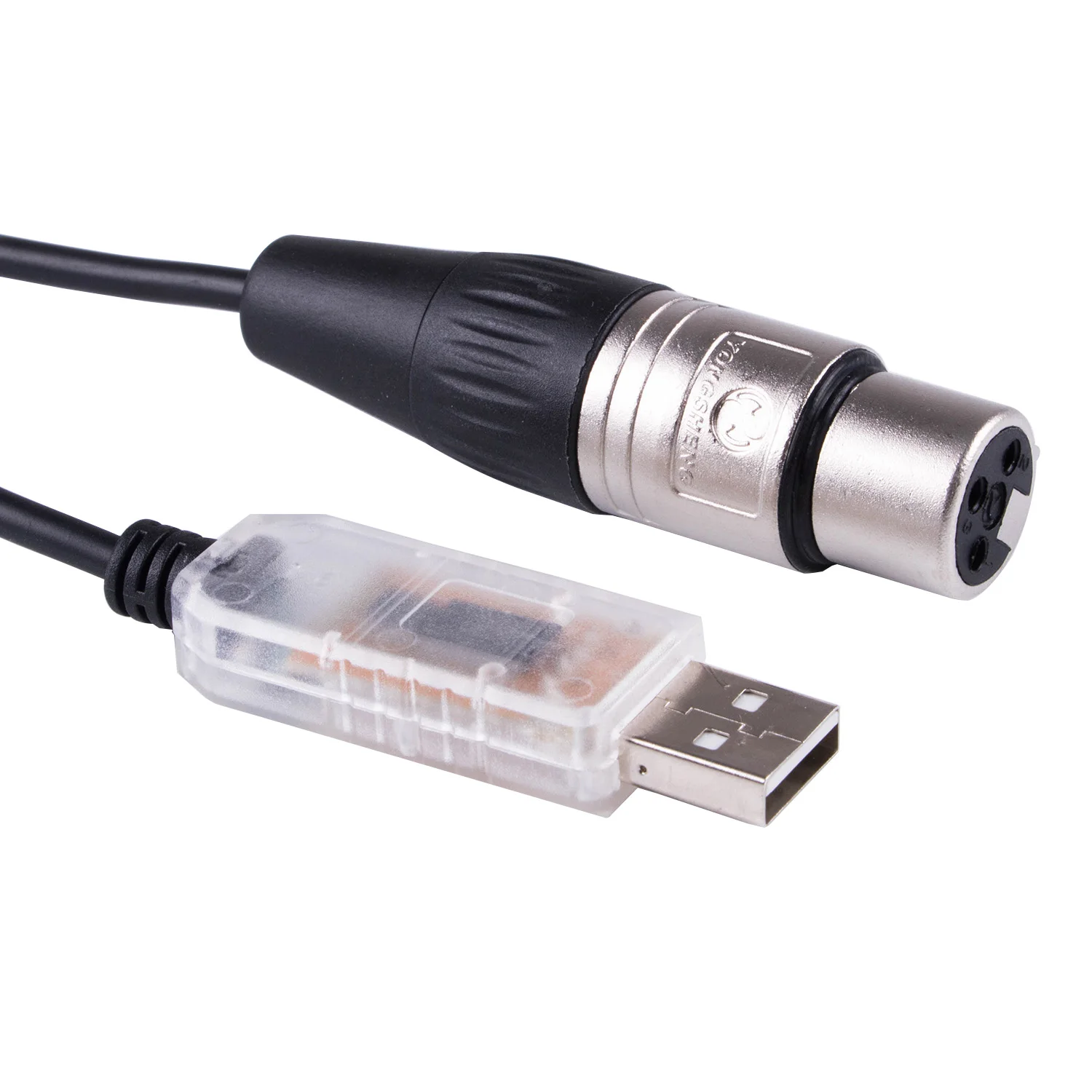 FTDI FT232RL USB to RS485 XLR Adapter DMX Interface Cable for OLA / OpenLightingProject