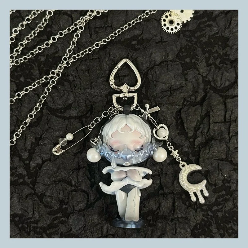 Skullpanda Sound Series Customized Pendant Keychain Bag Pendant  Doll Key Chain Mobile Phone Chain Schoolbag Pendant Girl Gift