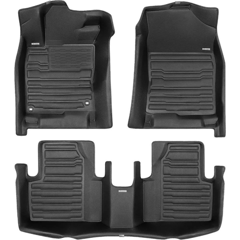 

Автомобильные коврики на заказ для моделей Genesis GV80 Coupe 2025-2026 — максимальное покрытие, всепогодная погода, полный комплект измерения лазера