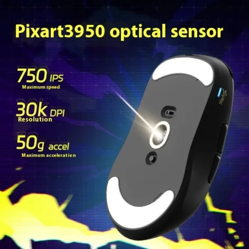 Scyrox V8 ماوس لاسلكي خفيف الوزن 36 جرام 8K PAW3950 ملمس مريح ماوس ألعاب رياضي إلكتروني مخصص ملحقات ألعاب الكمبيوتر هدايا