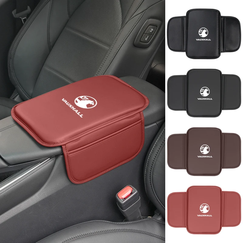 Almofada de armazenamento para apoio de braço de carro, tapete protetor para console central, acessórios para Vauxhall VXR Dokker Lodgy Logan Sandero Duster Stepway