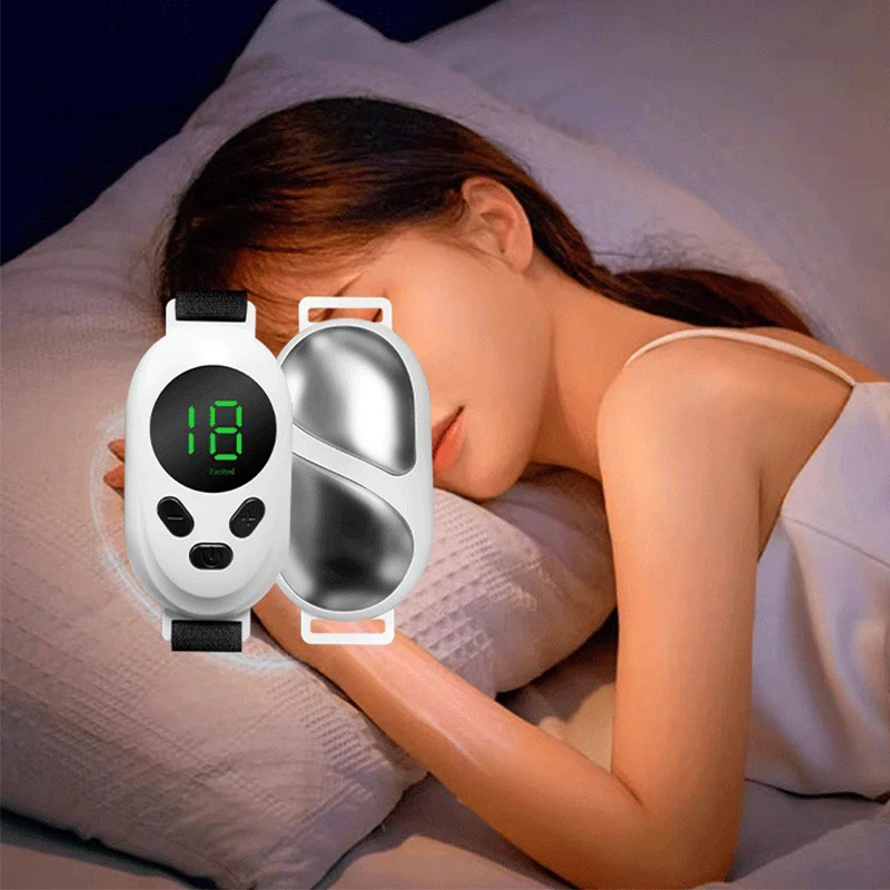 Handheld Portable Sleep Companion, Smart Massager for Bedtime Relaxation & Daily Stress Relief, Rechargeable