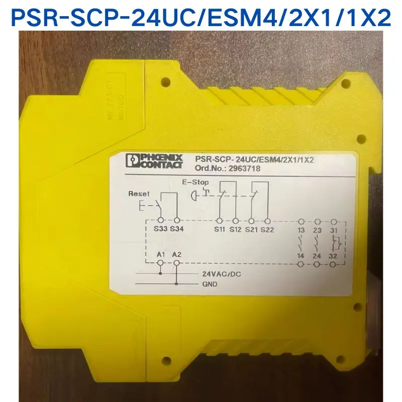 Second-hand test OK PHOENIX relay PSR-SCP-24UC/ESM4/2X1/1X2 2963718