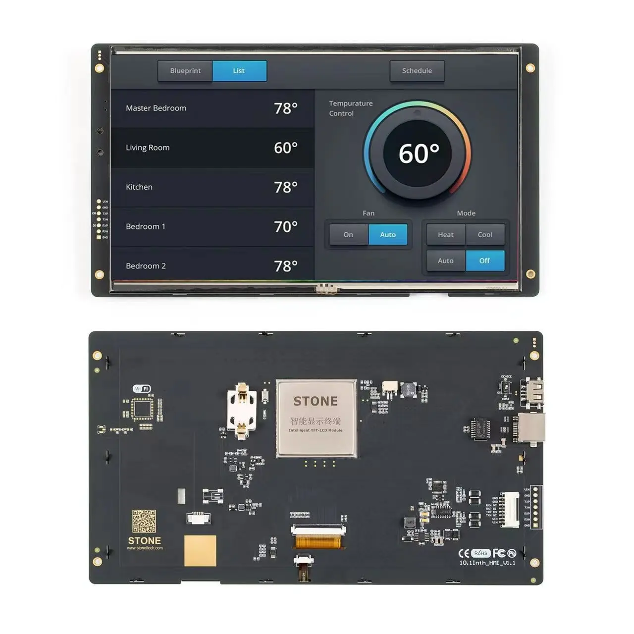 SCBRHMI Smart HMI LCD Resistive Touch Display I Series Module Free Simulator Debug Support Assignment Operator