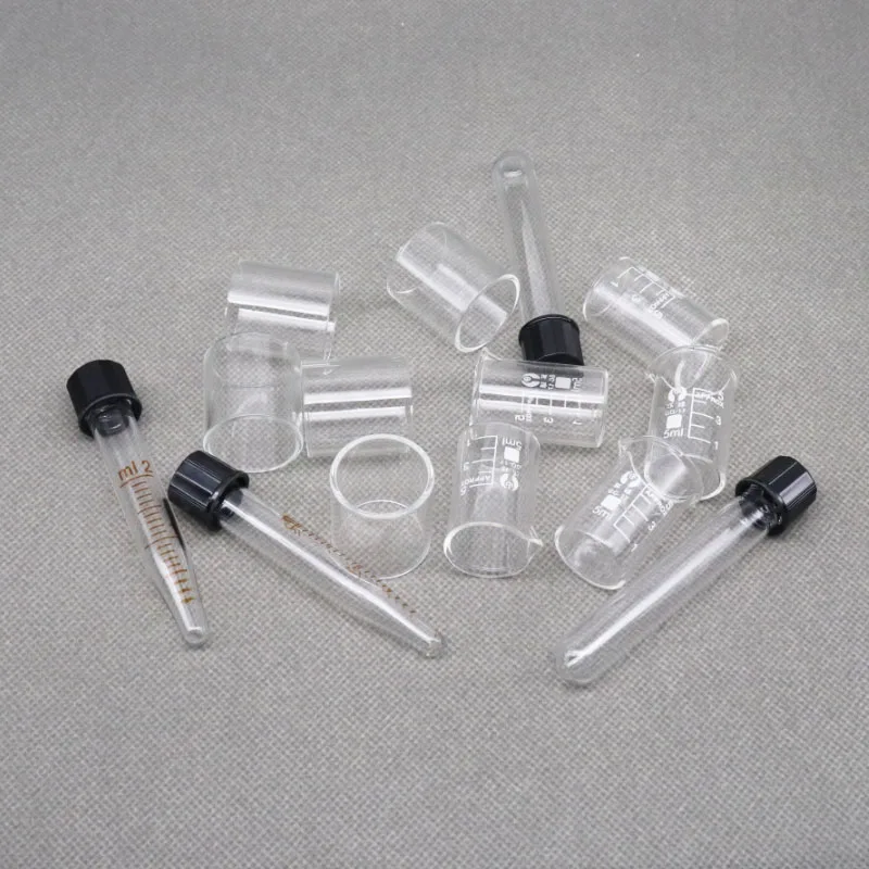 5PCS Glass Beaker for Vapefly Galaxies RTA / Galaxies Mtl RTA / Vika Fantasy / Nicolas MTL / Horus RTA / Fantasy /Kriemhild Tank