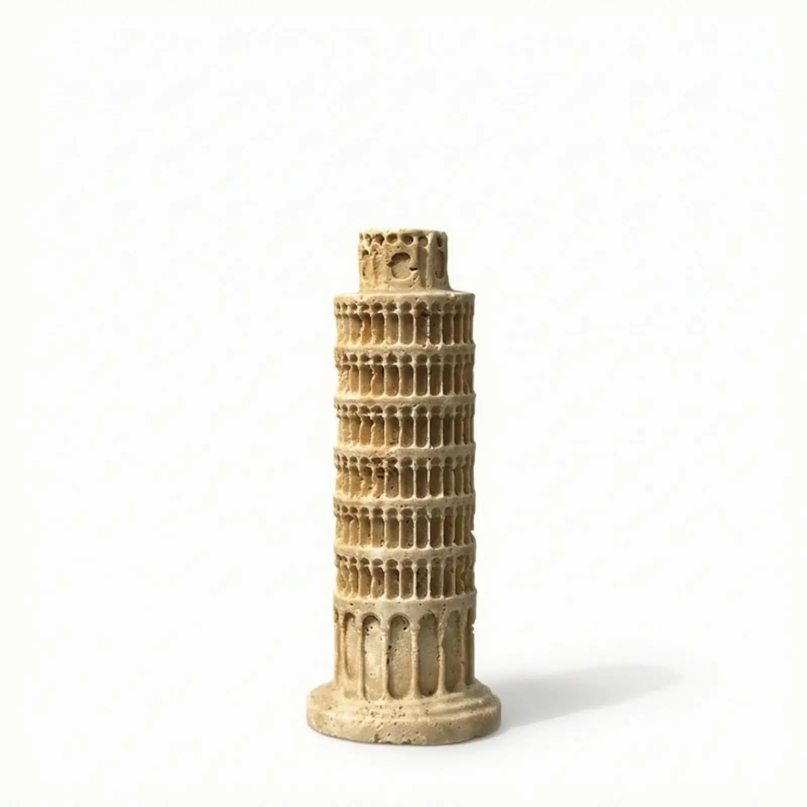 Leaning Spire of Pisa Ornament Compact Decor Indoor for Homeowners, Minimalists