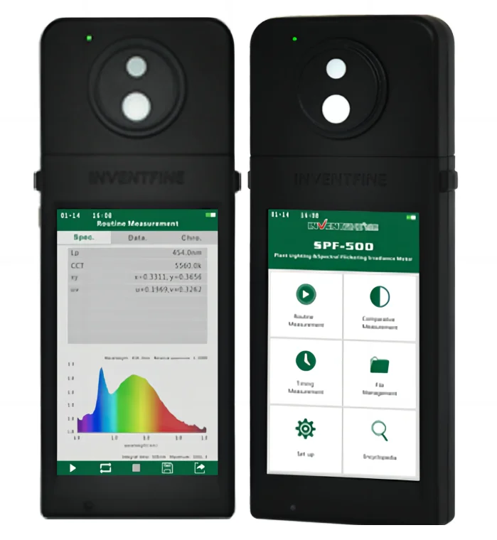 

INVENTFINE SPF-500 Handheld Spectrometer Spectral Irradiance Colorimeter With Great Price