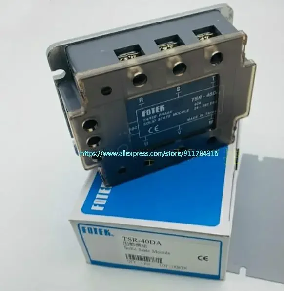 New Original Fotek Three-Phase Relay TSR-25DA-H TSR-40DA-H TSR-50DA-H TSR-75DA-H TSR-25DA TSR-40DA TSR-75DA TSR-50DA