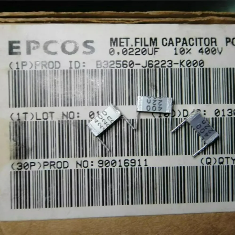 

20PCS EPCOS 0.022uf/400v 22nf 223 Brand New 8mm Layered Capacitor