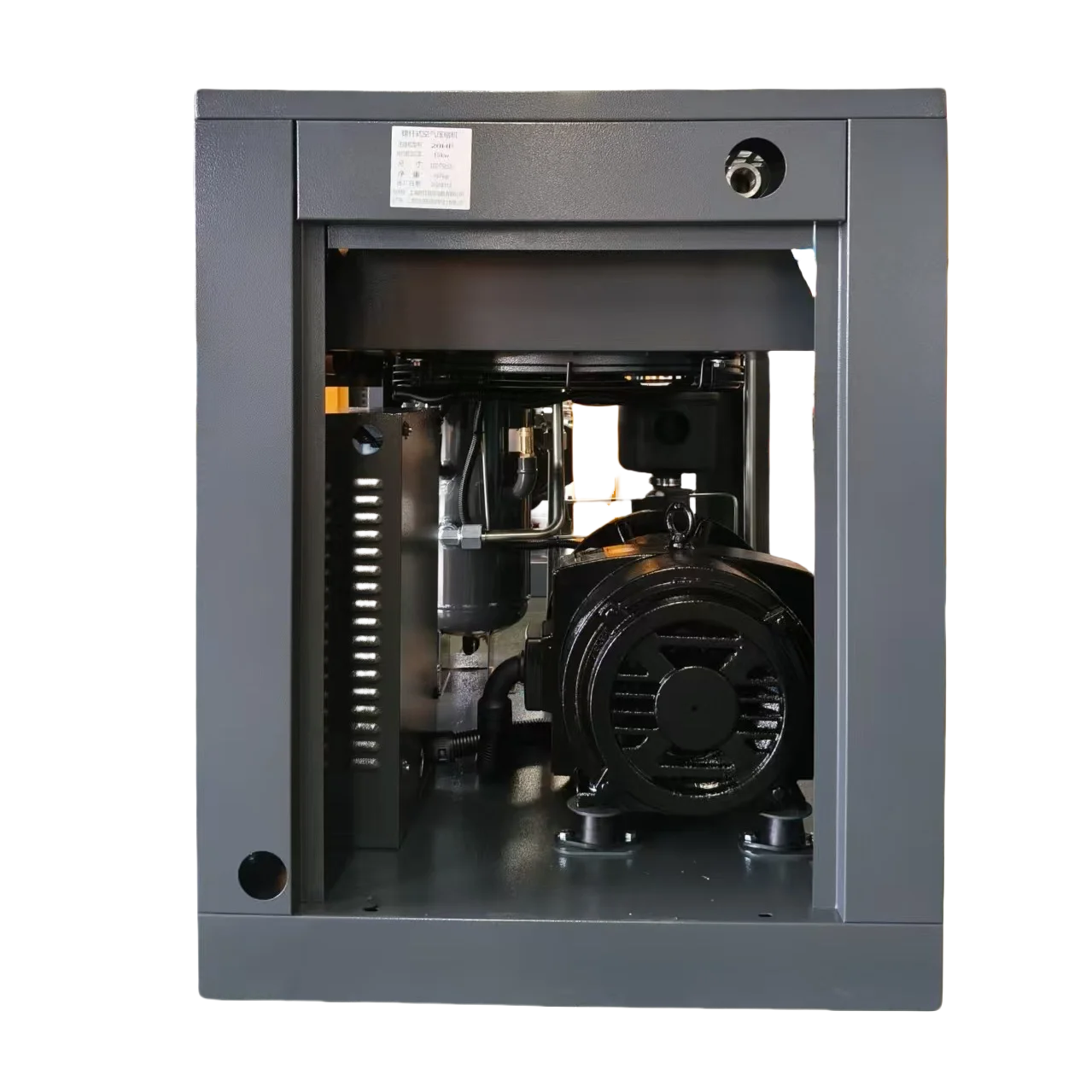 15KW/20HP Power Frequency Screw Air Compressor  2.1m³/min Air Flow & 1.0 Bar Pressure