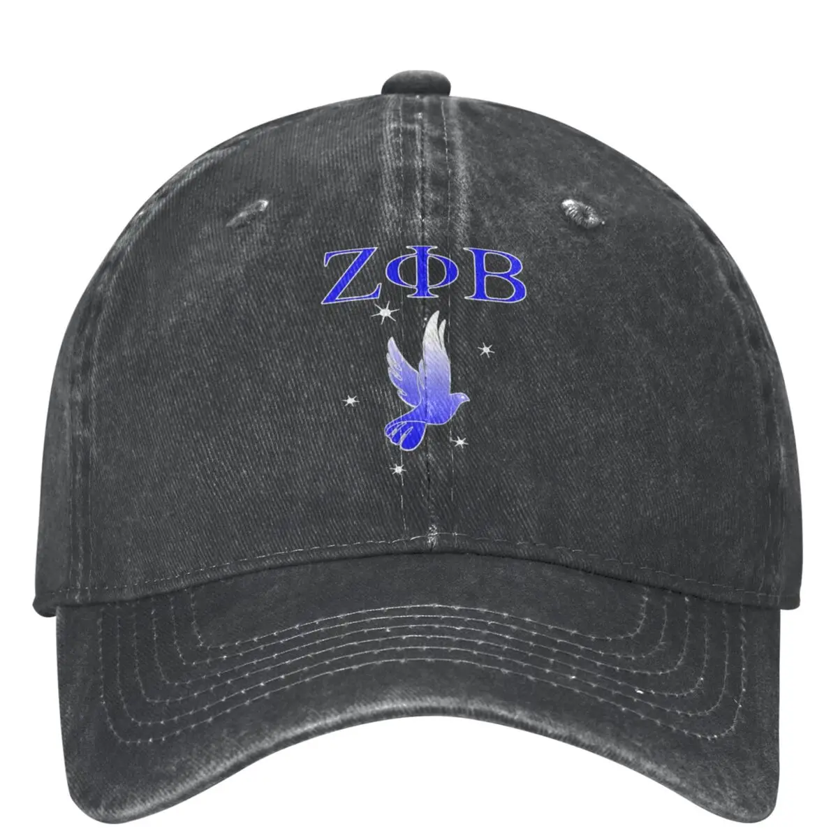 Sorority Zeta Phi Beta Trucker Hat Merch Vintage Distressed Cotton Sun Cap for Men Women Activities Hats Cap