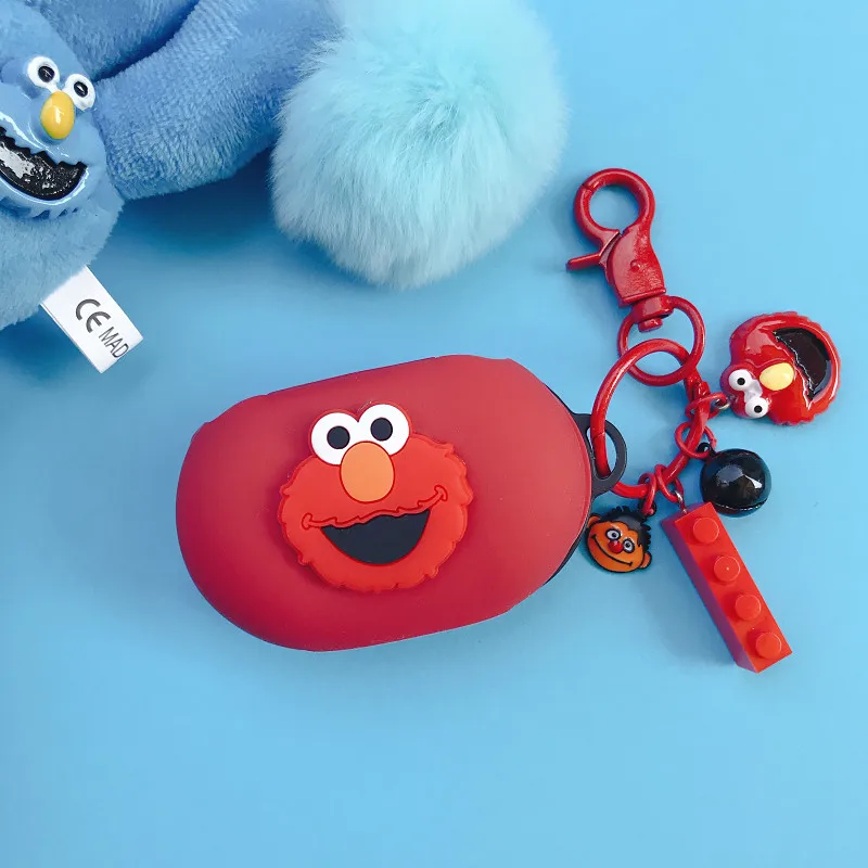 Cartoon Silicon Case For Samsung Galaxy Buds / Galaxy Buds+ Charging Sleeve Wireless Earphone Protective Cover For Samsung Buds+