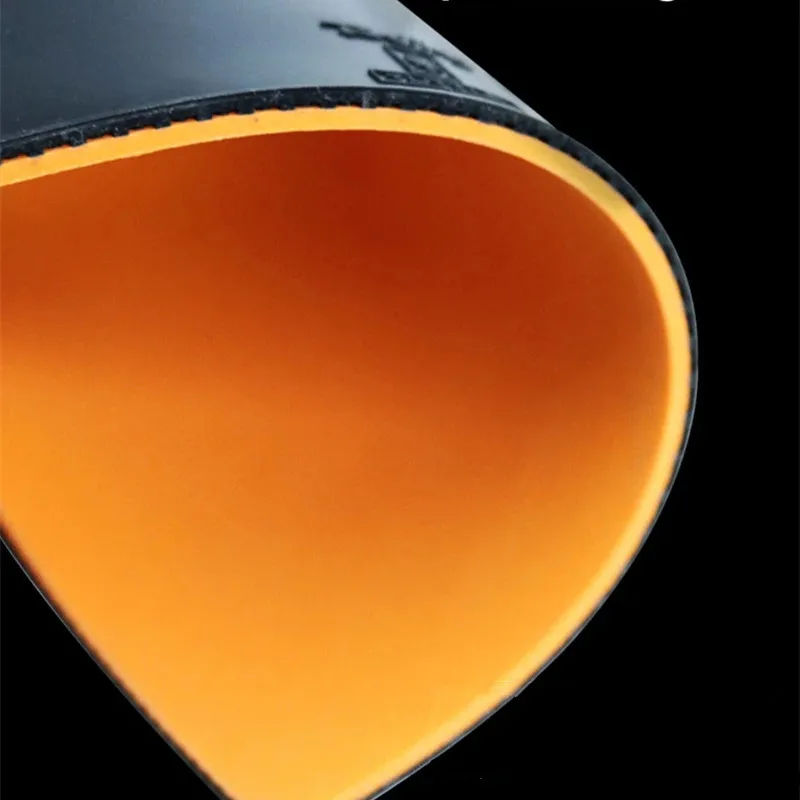 Tuttle National V Table Tennis Rubber with 2.2mm Orange Sponge, Professional Ping Pong Racket Covering  ITTF Listed 96-001