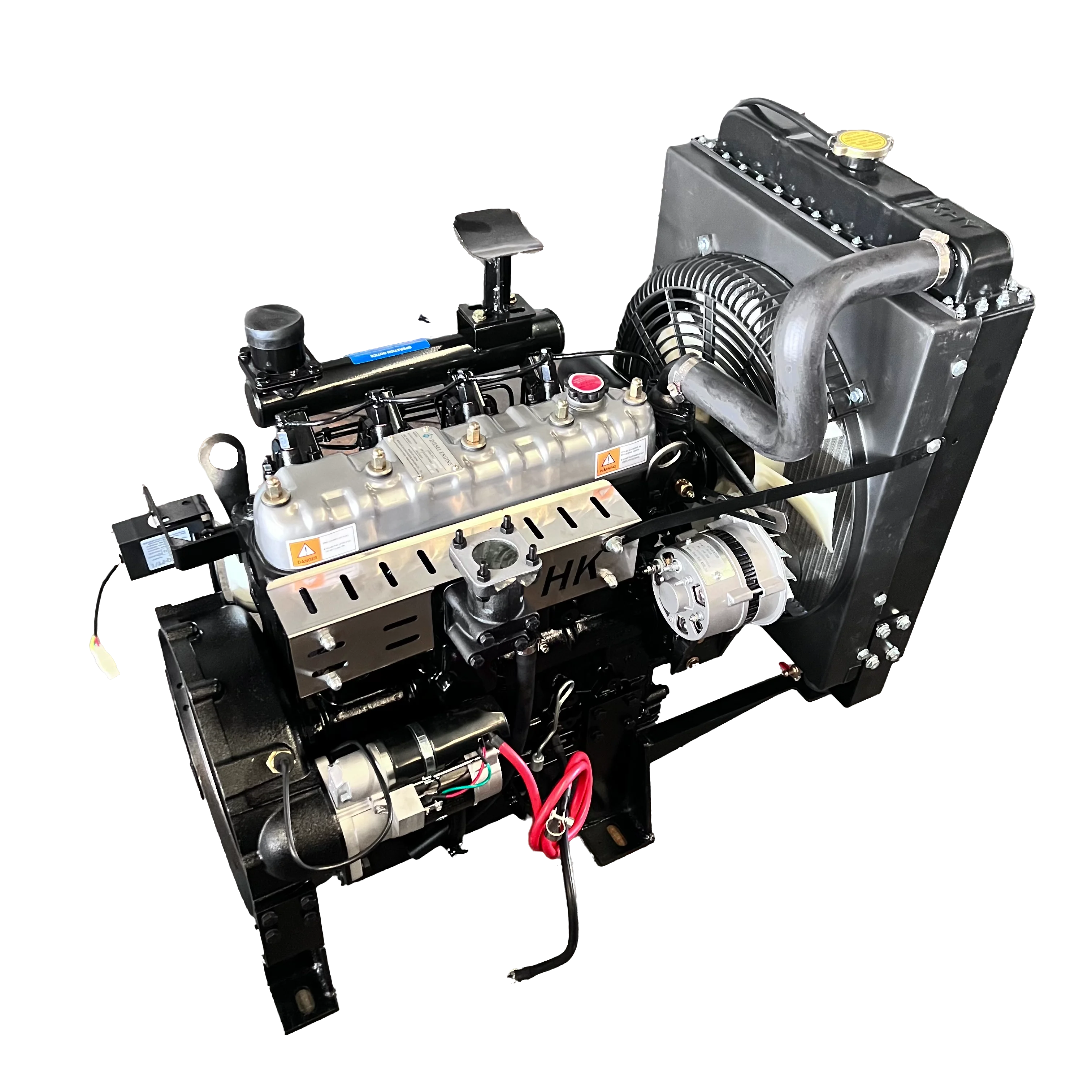 

HUAKUN Two Cylinder Vertical In-Line 4-Stroke Diesel Engine Electric Start Water-Cooled ISO9001 Certified New 15 kW