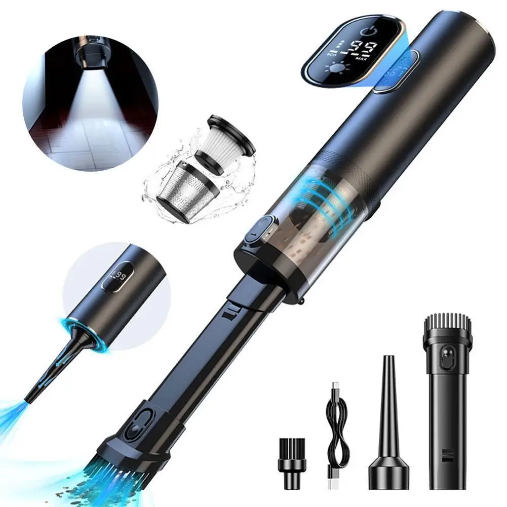 

Wireless Vacuum Cleaner 16000PA Small Vacuum Cleaner For Multi Purpose Vehicles Small Household Pump Handheld Car Vacuum Cleaner