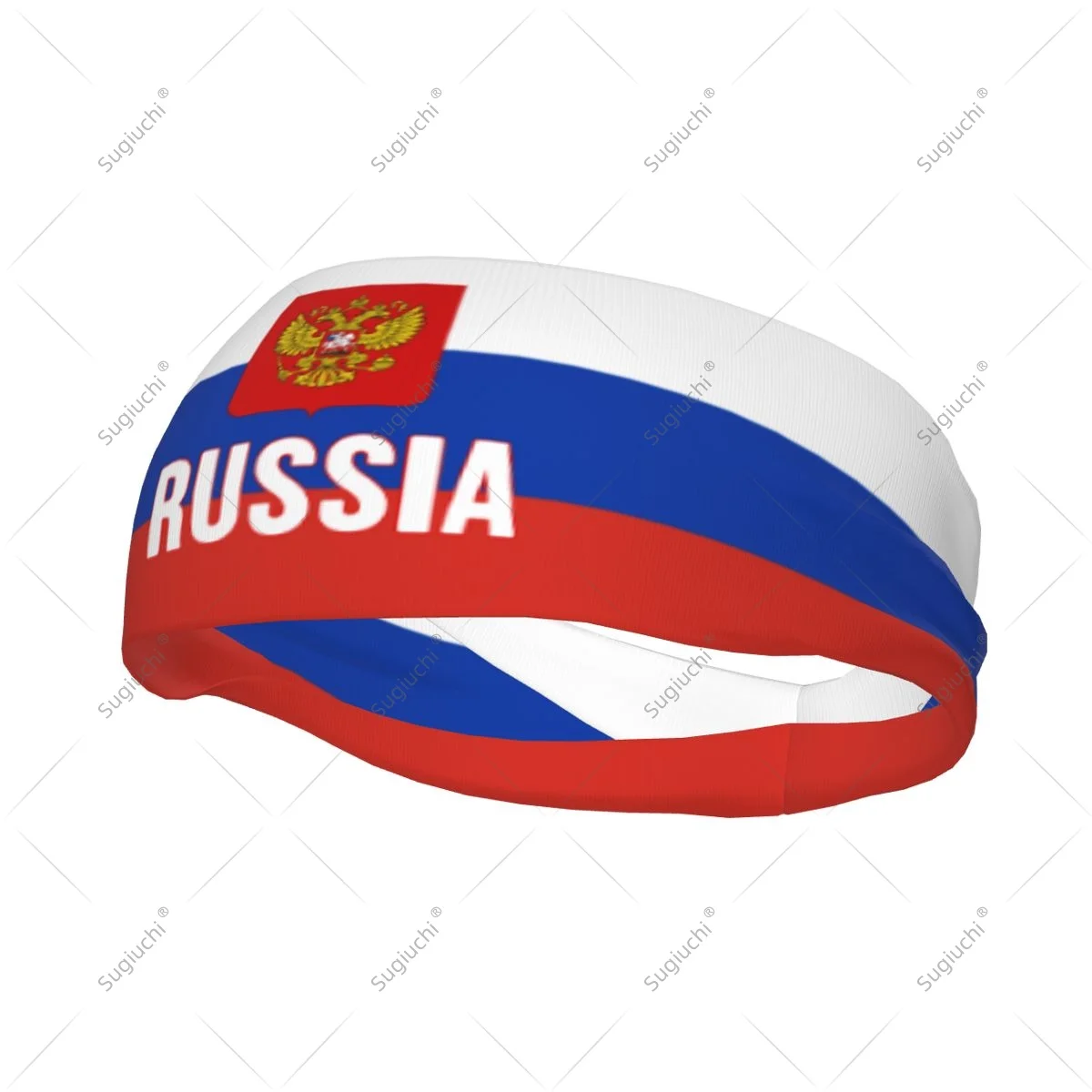 

Эластичные широкие повязки на голову с флагом России для мужчин и женщин, для йоги, фитнеса, тенниса, бега, занятий в спортзале и спорта.
