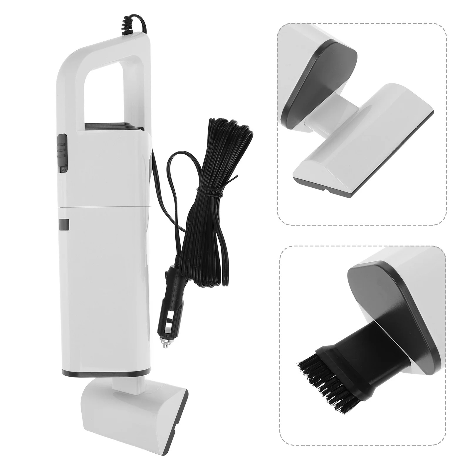 

1Set Handheld Car Vacuum Cleaner 120W Cordless Portable Wet Dry Vacuum for Car Interior Auto Detailing with Nozzles Floor Brush