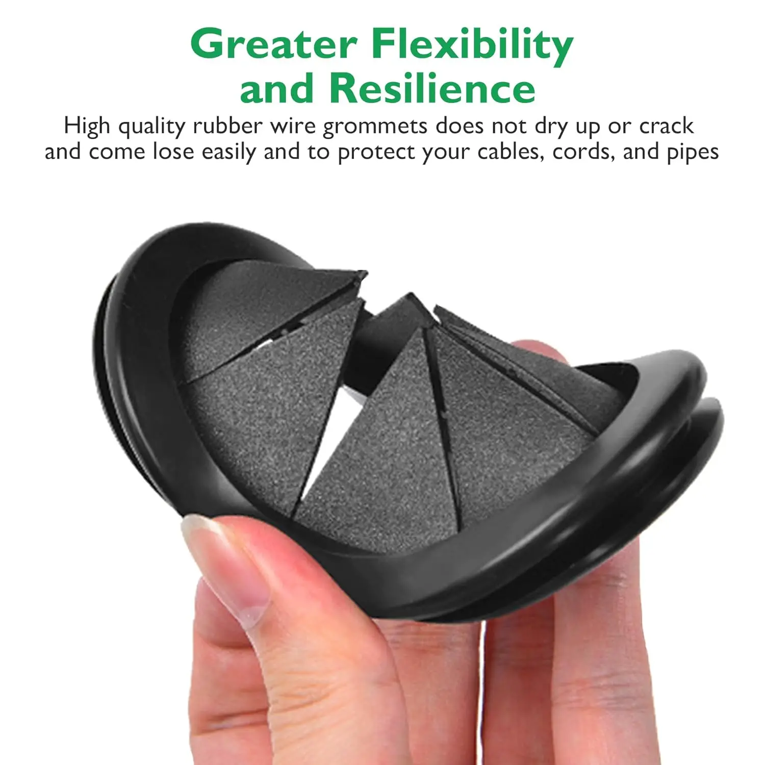 16mm to 80mm Rubber Grommets for Wiring Firewall Hole Plugs Wire Protection Grommet Electrical Appliance Tubing Plumbing