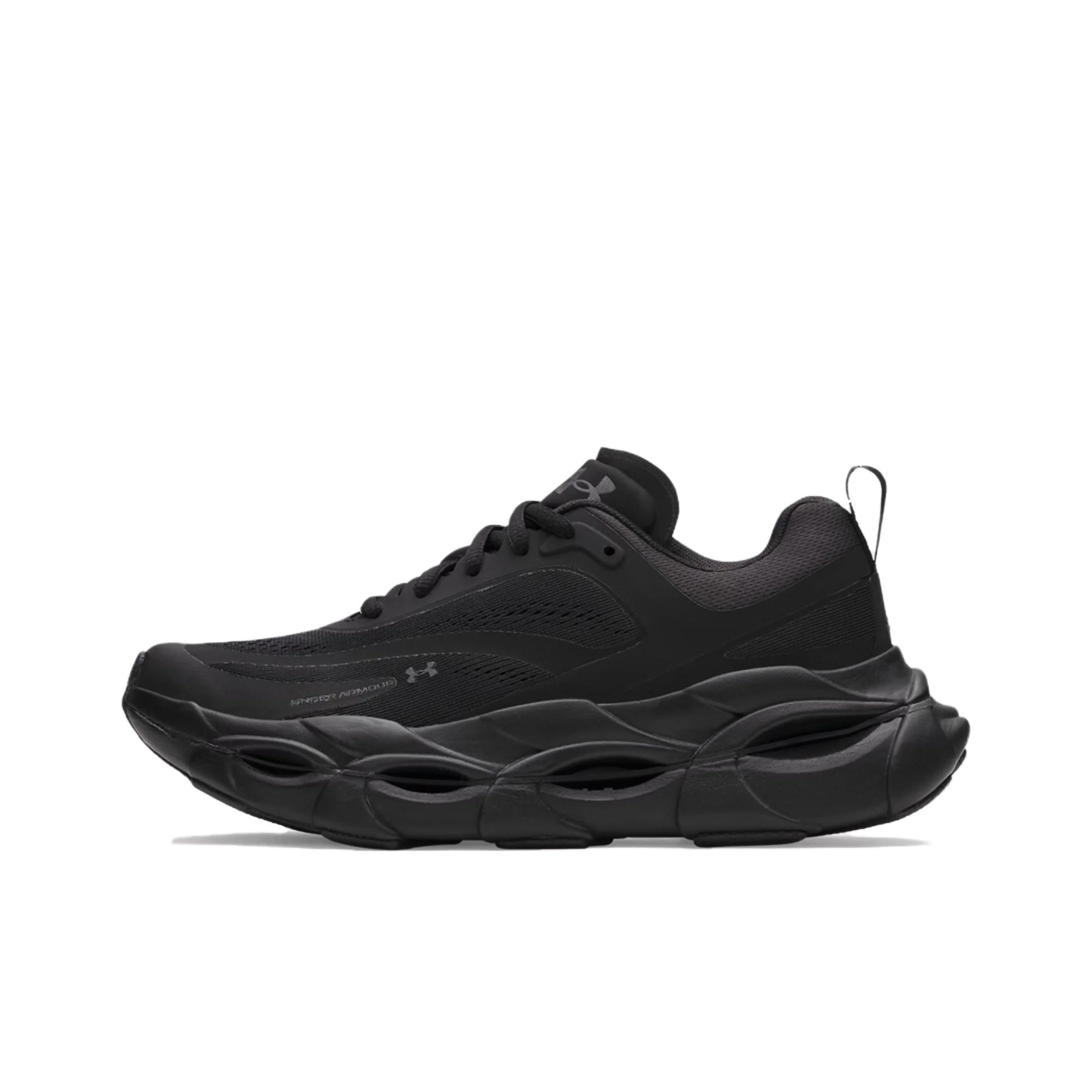 Under Armour Halo Racer Fashion Trend Support Balance Rebound Running Shoes Women's Black 6007641-001