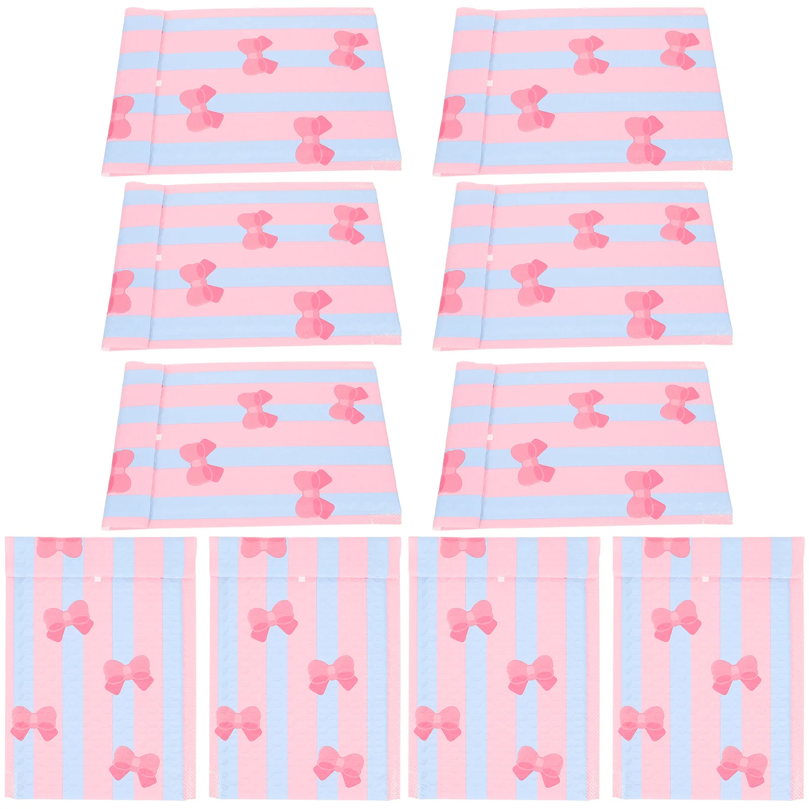 10 pçs padrão de arco sacos de correio à prova de choque para itens pequenos envelopes de embalagem de roupas sacos de correio de fornecimento de envio para envio