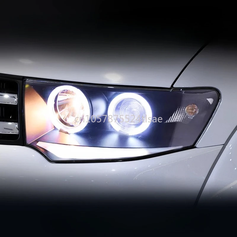 

For mitsubish Pajero Sport Montero 2009-2015 Hot Headlight Assembly LED Headlight DRL Angel Bixenon Headlight Turn signal lamp