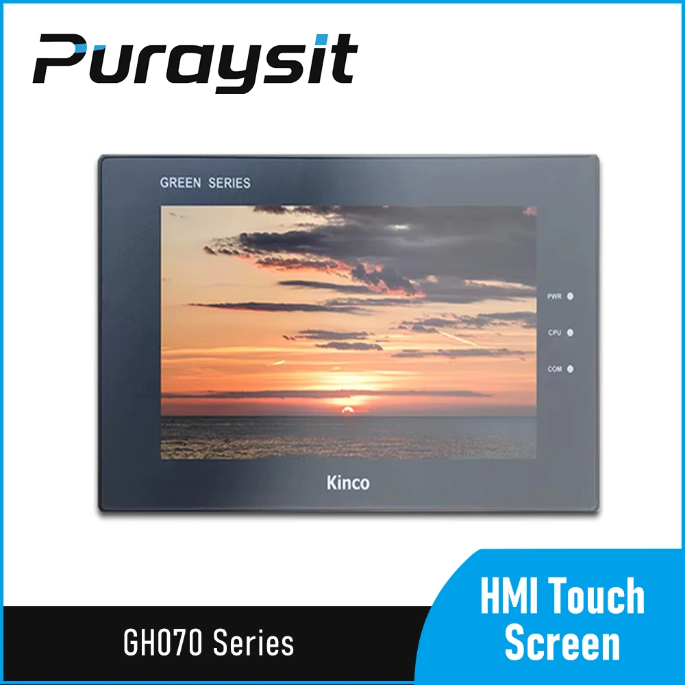 Puraysit Kinco HMI GREEN Series GH070 GH070E 7inch 800×480px Replace MT4404T MT4424TE