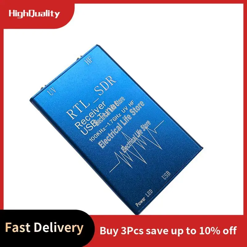 1Set Xr-105 Rtl-Sdr Usb استقبال لاسلكي 100Khz-1.7Ghz كامل النطاق Uv Usb موالف استقبال-AT39