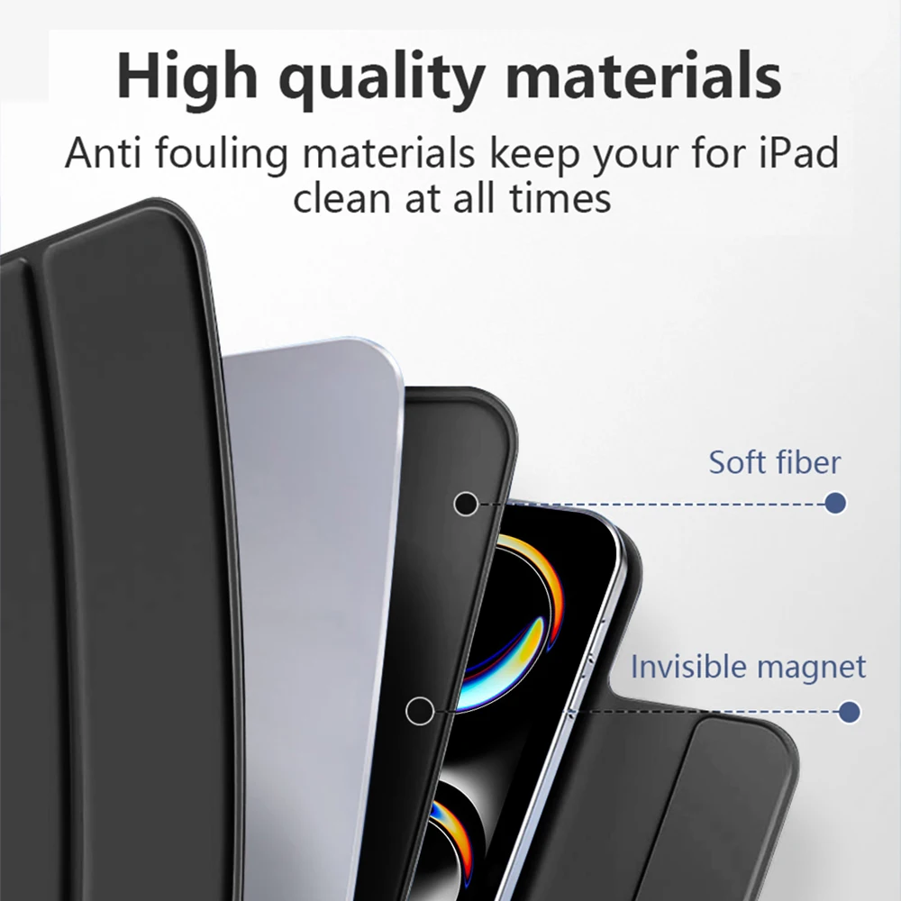 حافظة مغناطيسية لجهاز Ipad A16 11th 10 10th Generatio Pro 13 11 M4 12.9 2025 Funda For Ipad Air 6 5 4 M3 M2 10.9 Mini 6 7 A17 #4