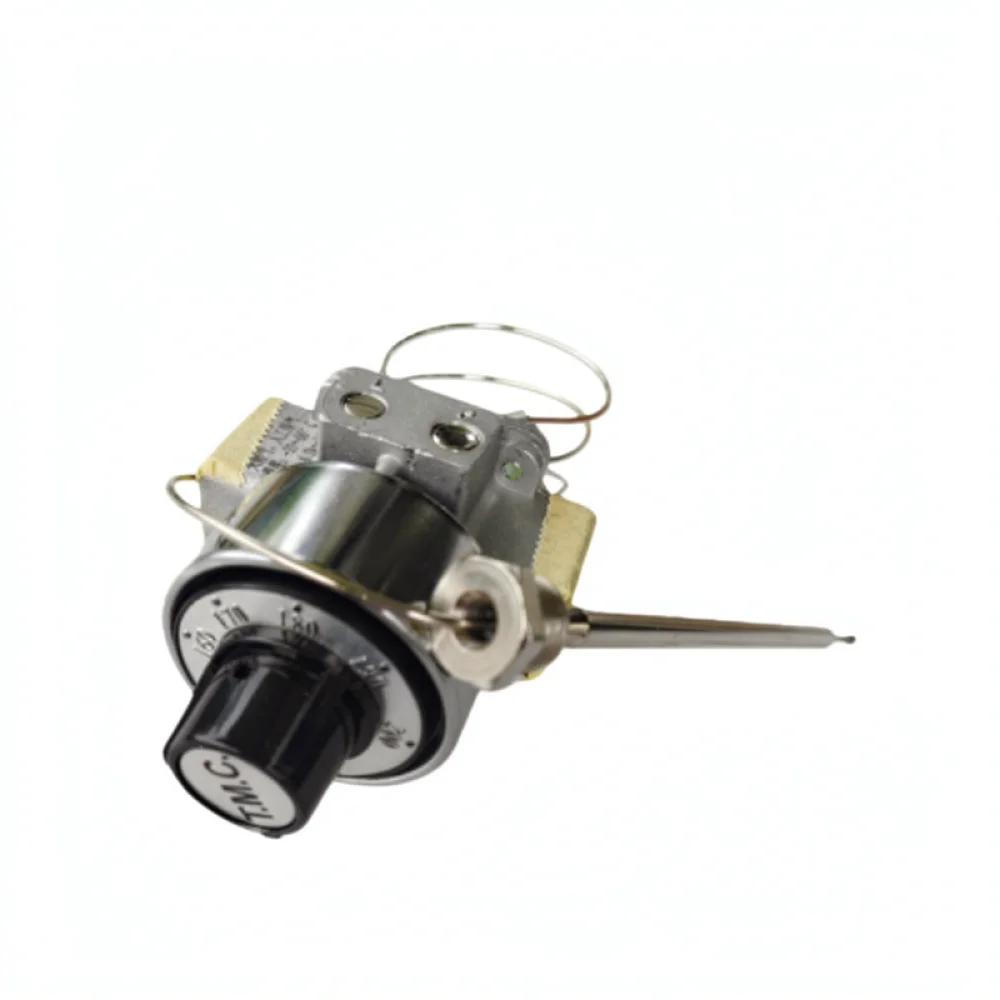 Gas Deep Fryer Temperature Limiter Valve Adjustable Thermostat 150 200 Celsius Control Switch For PSR Restaurant Kitchen Tool
