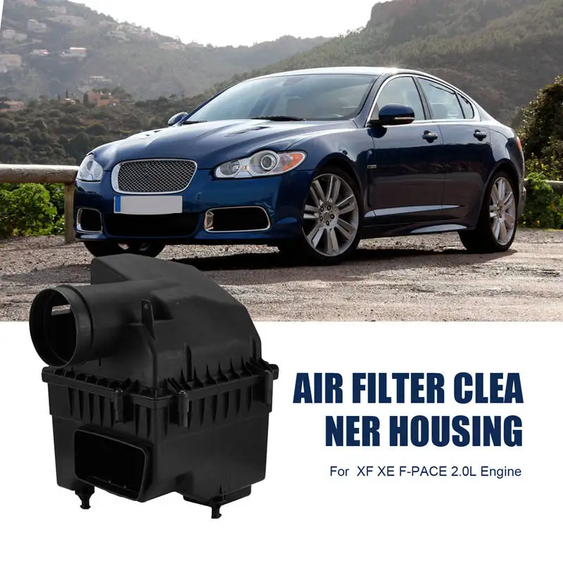 Air Filter Cleaner Housing T2H9727 For Jaguar XF XE F-PACE 2.0L Engine Air Cleaner Intake Filter Housing