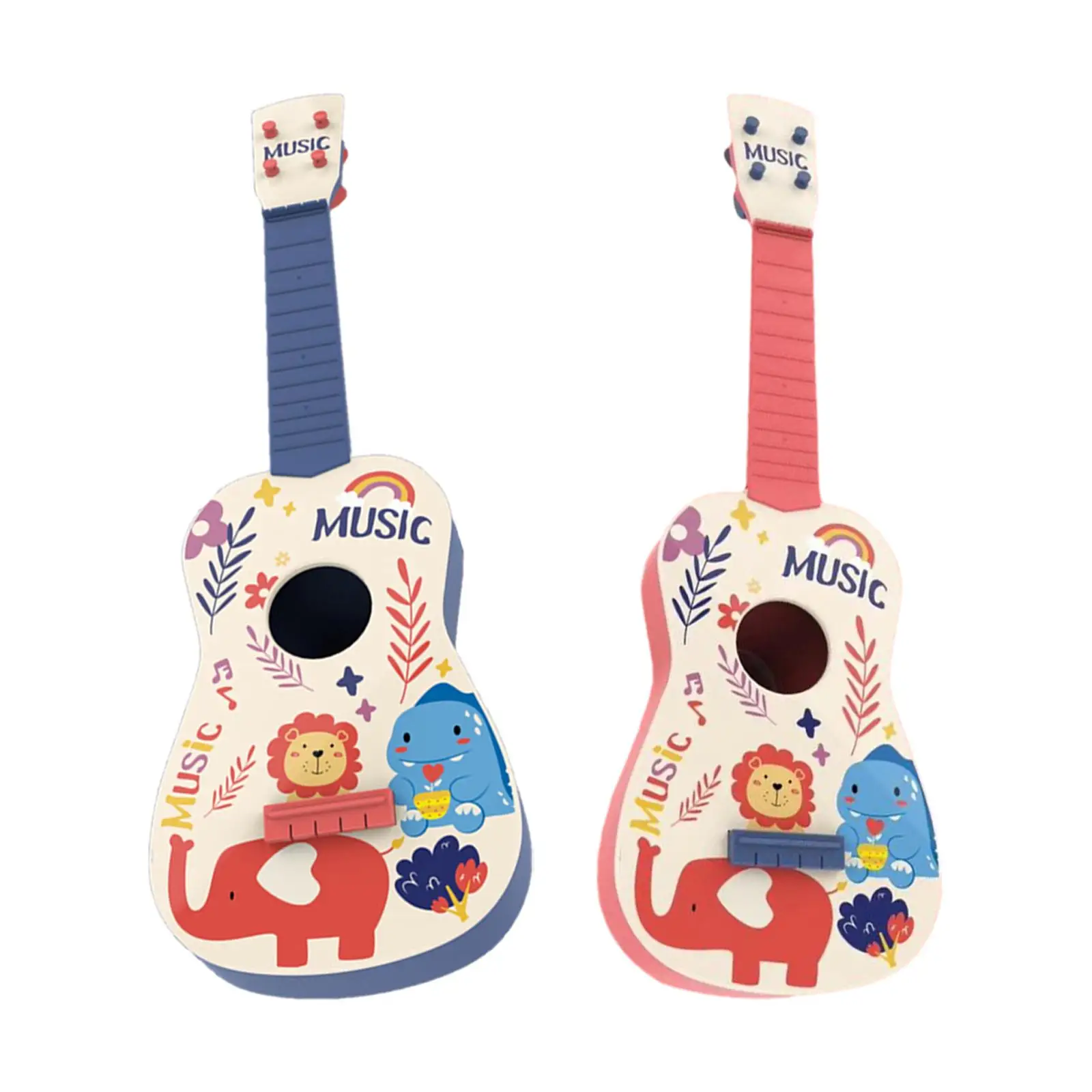 Kids Toy Ukulele Music Art Educational Instrument Toy Developmental Baby Toys for Christmas Gift