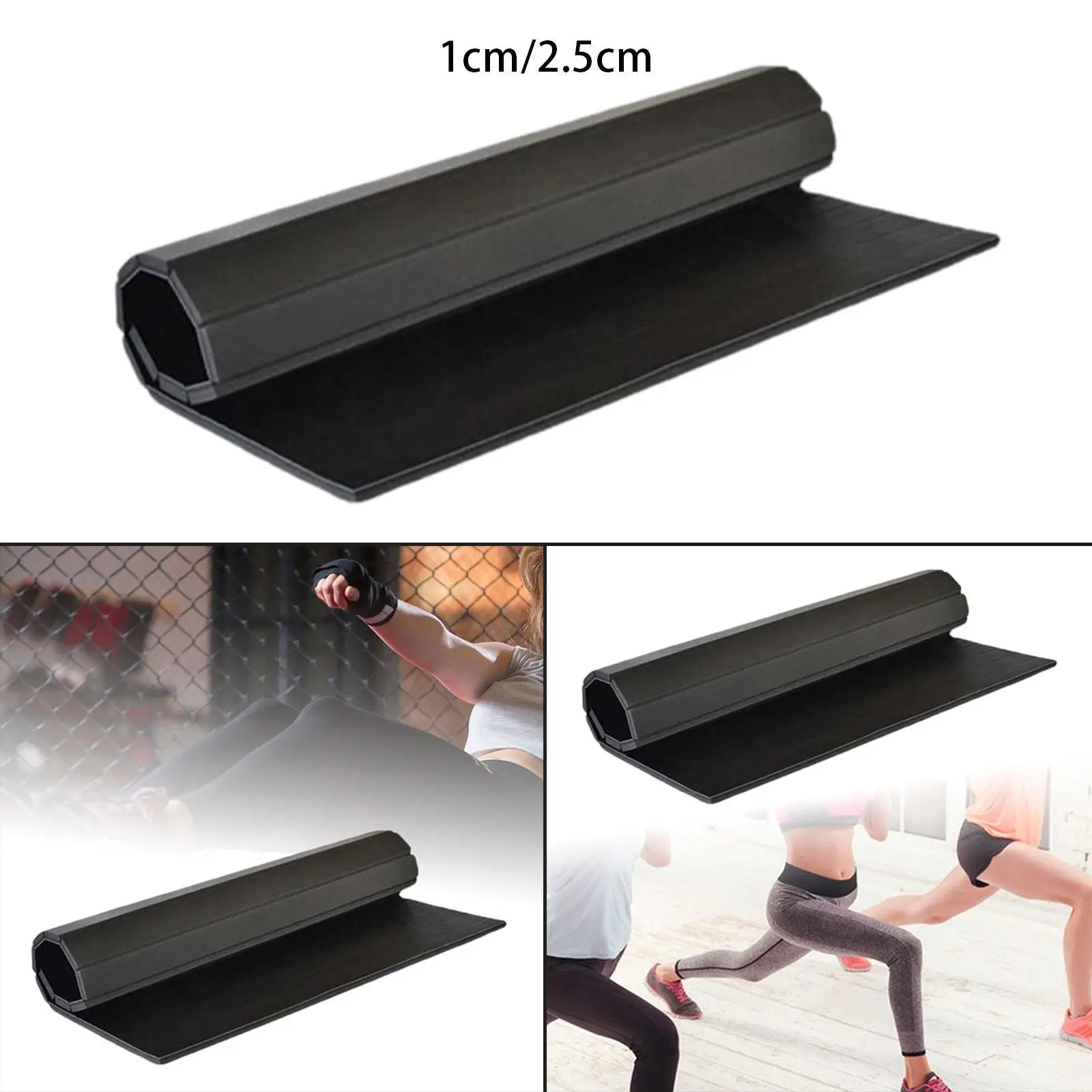 

Yoga Mat Lightweight Portable Adults Tear Resistant Floor Protection Sports Gear for Training Boxing Studio Home Gym Indoor