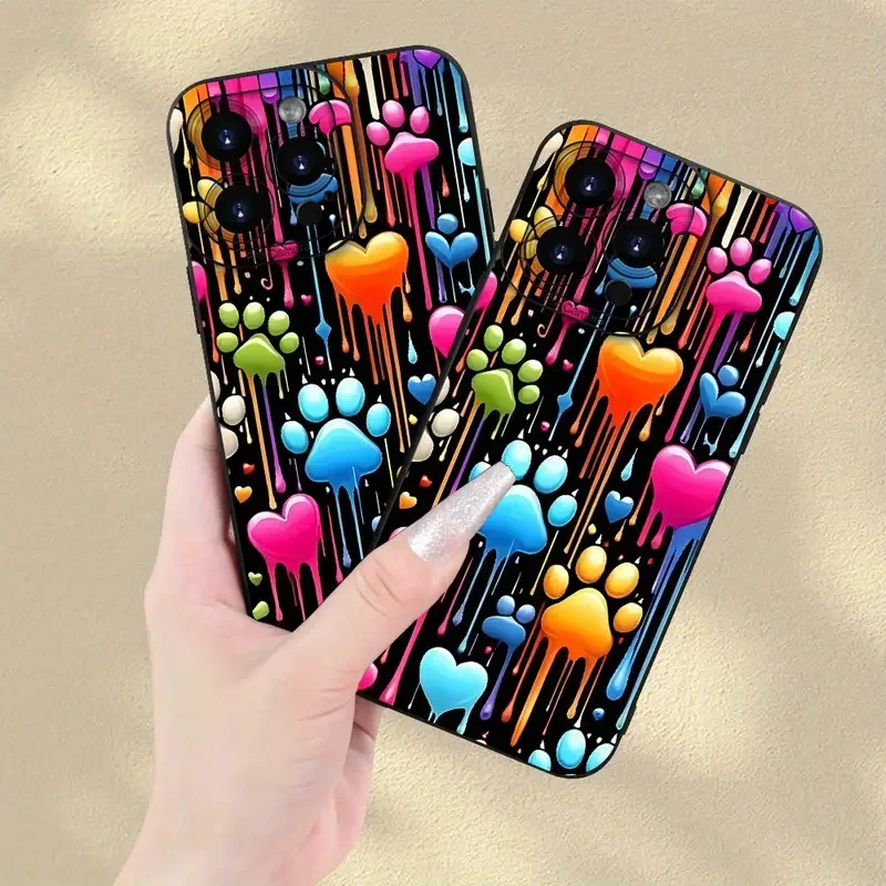 

Ins Cute Cartoon Novelty Case For iPhone 16 14 15 13 12 11 Pro Max X XR XS 7 8 15 16 SE 2020 Shockproof Silicone Soft TPU Cover