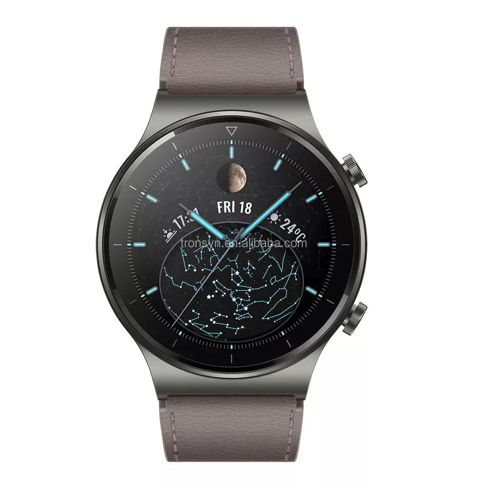 GT2 Pro ساعة ذكية عمر البطارية 14 يومًا GPS شحن لاسلكي Kirin A1 GT2 Pro