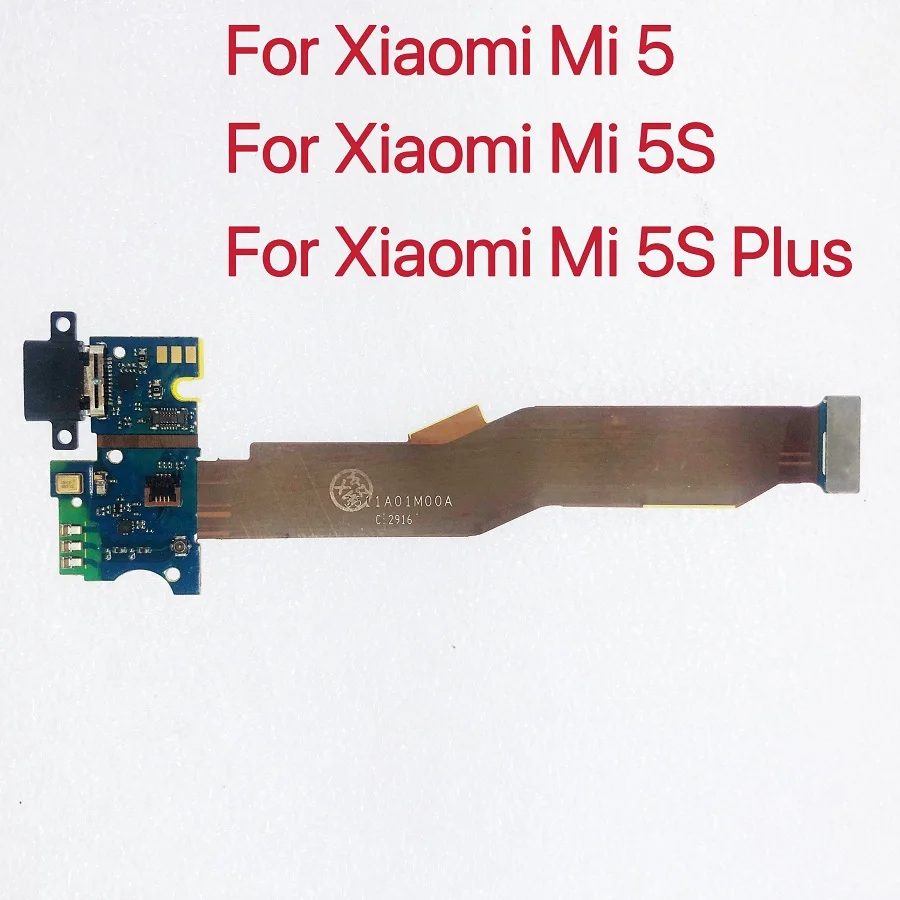 

Charge Board For Xiaomi Mi 5 5S Plus Mi5 Mi5S USB Charging Port PCB Dock Connector Flex Cable Replacement Spare Parts