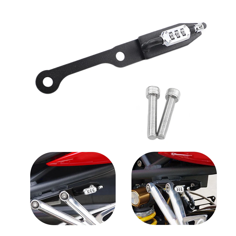 Motorcycle Helmet Lock PIN Code Bloqueo De Casco For Triumph Daytona 675 2009 2010 2011 2012 2013 Daytona 675 R 675R