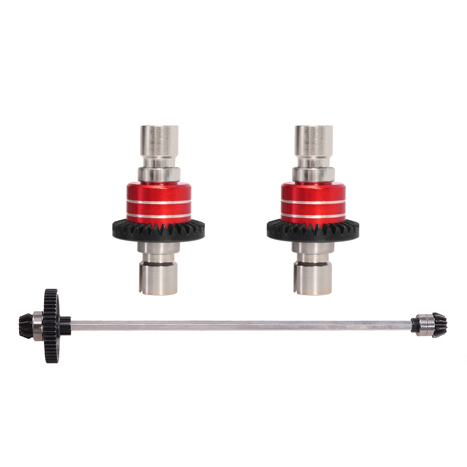 MJX Hyper Go Full Steel Gear Center Axle Differential Set 1/14 14301 14302 14303 14304 1/16 RC Car Upgrade Parts