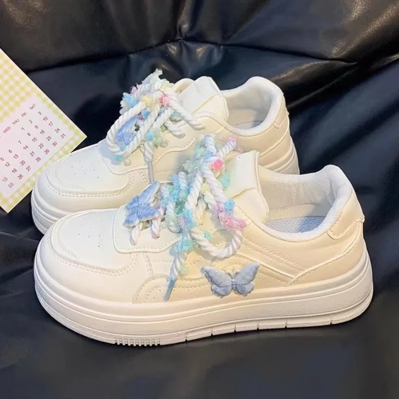 

2025 Spring Autumn New Children Casual Shoes for Girls Fashion Soft Sole Anti-slippery Versatile Princess Sneakers