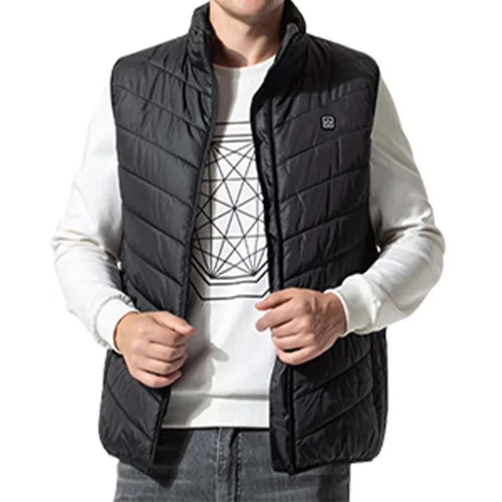 

9Areas Heated Vest for Men Women USB Electric Heated Vest Thermal Warm Clothes Fast Self Heated Jacket Outdoor Hunting Waistcoat