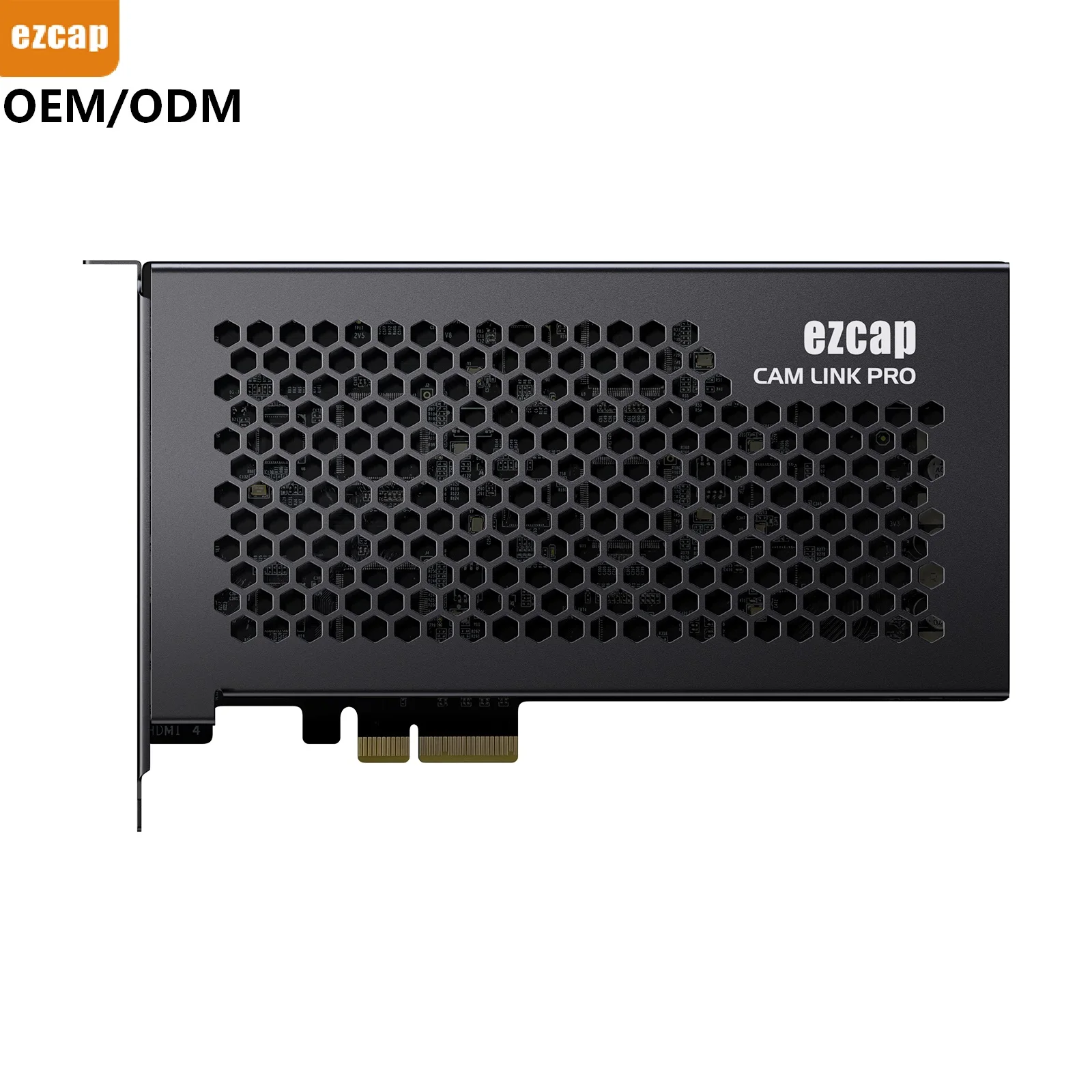 2026 new EZCAP 4K Video Capture Card 4 Channel for HDMI OBS Streaming Compatible PCIe for Win10 & Linux Game Streaming Equipment
