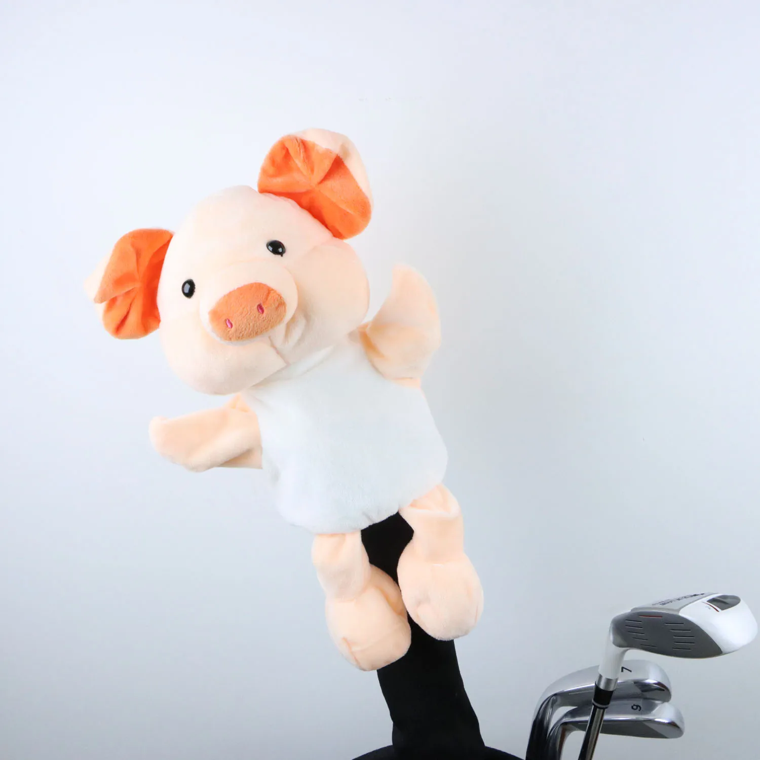 Plush Animal Golf Headcovers Driver Woods Golf Covers Golf Accessories Golf Headcover Protector,Golf Cover Noverty Cute Gifts